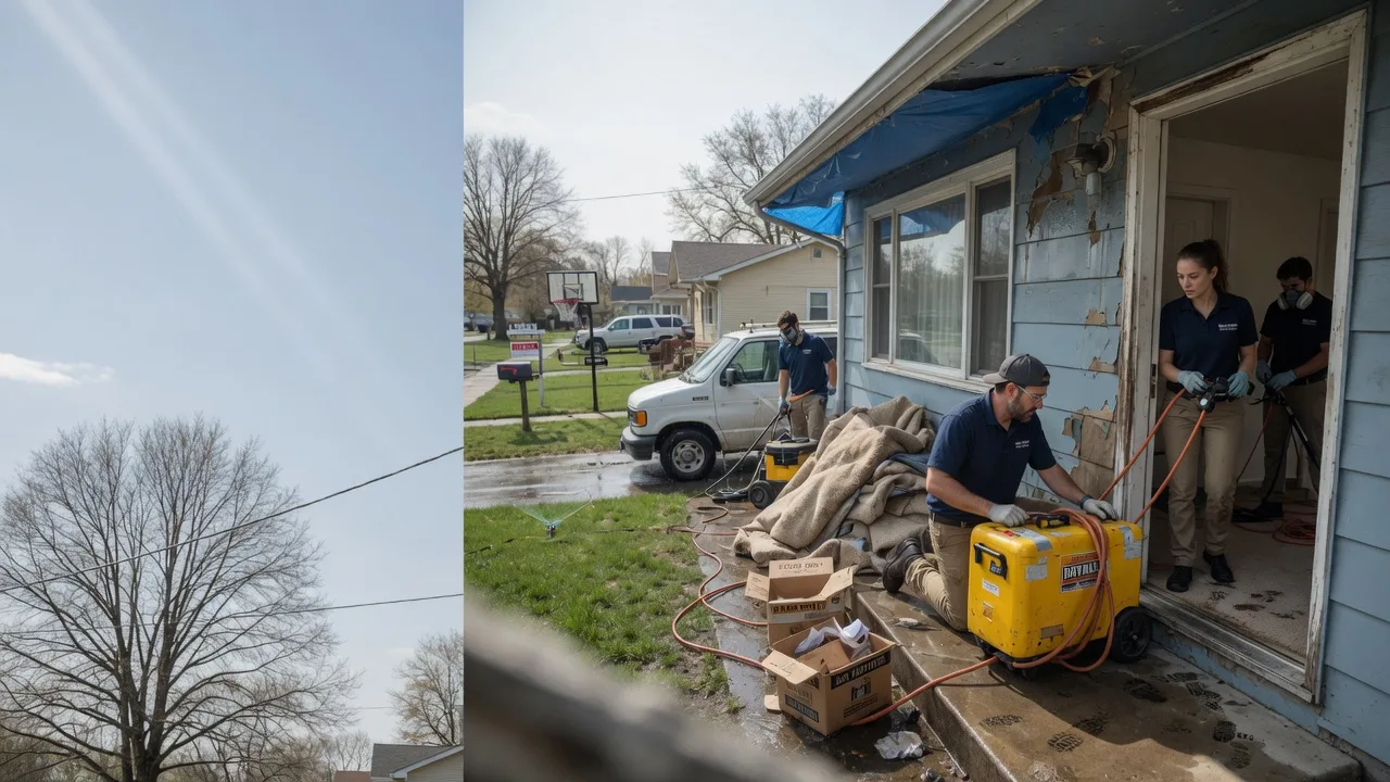 Basement Flood Cleanup in Dale, IL near me